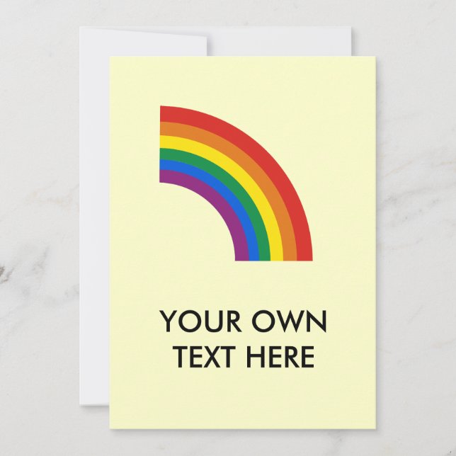 Gay pride Arc Rainbow (Framsida)