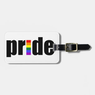Gay pride bagagebricka