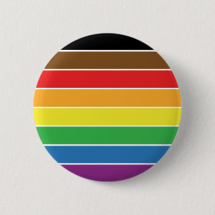 Gay pride - BLM Gay pride Flagga - Rainbow Rand Knapp