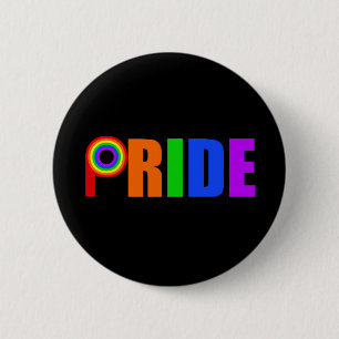 Gay pride Bold Bevalt Rainbow Brev Knapp