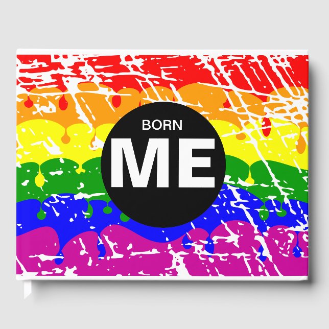 Gay pride bröllop gästböcker (Framsida)