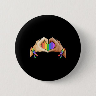 gay pride Clothing LGBT Rainbow Flagga Month Knapp