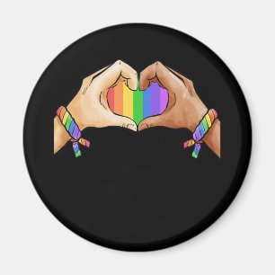 Gay Pride Clothing Lgbt Rainbow Magnet