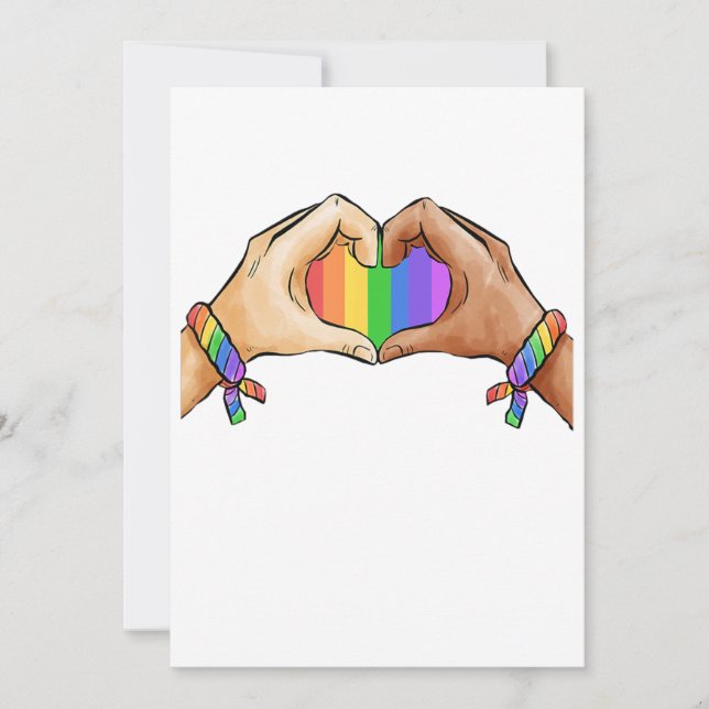Gay Pride Clothing Lgbt Rainbow  Spara Datumet (Framsida)