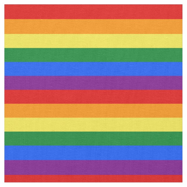 gay pride Fabric Tyg (Närbild)