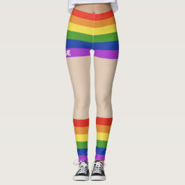 Gay pride Faux Kort & Ben Leggings