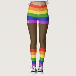 Gay pride Faux Kort & Ben Leggings
