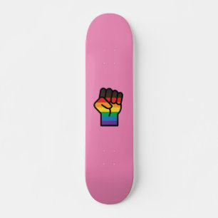 Gay pride Fist Mini Skateboard Bräda 18,5 Cm