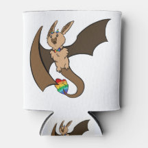 Gay pride Fladdermus Dragon