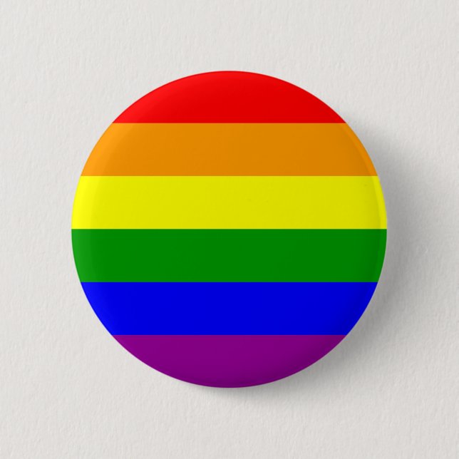 Gay pride Flagga Knapp (Framsida)
