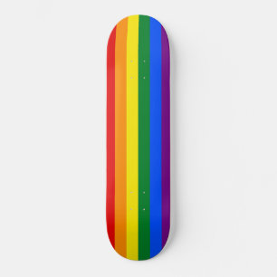 Gay pride Flagga Mini Skateboard Bräda 18,5 Cm