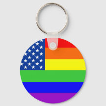 GAY PRIDE FLAGGA NYCKELRING II