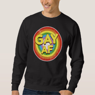 Gay pride för Lgbtqia Proud Ally Equality Human Lång Ärmad Tröja