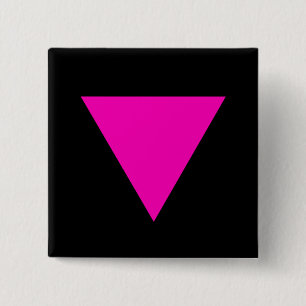 GAY PRIDE "FÖR ROSA TRIANGEL" KNAPP