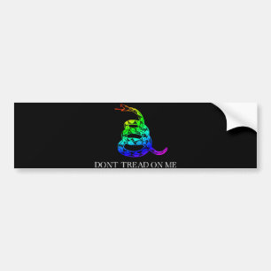 Gay pride Går inte på mig. Bildekal