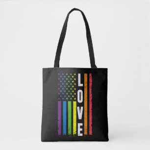 Gay pride ger Manar Kvinnor HBT Rainbow Flagga Gay Tygkasse