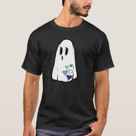 Gay pride Ghost T Shirt