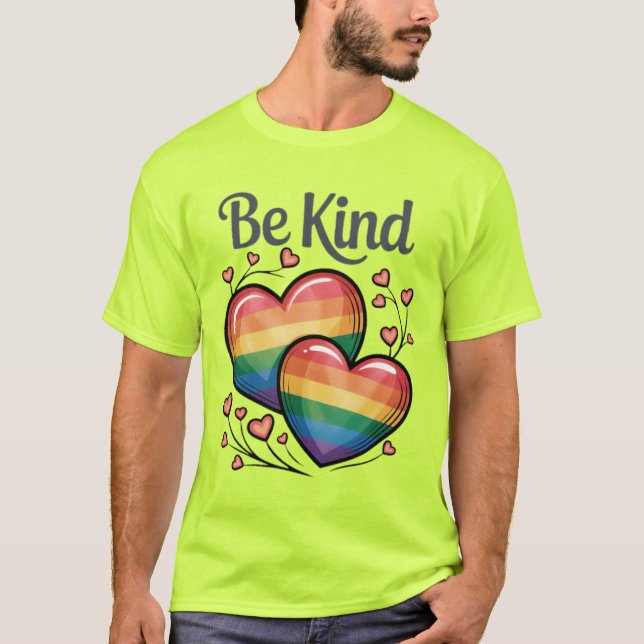 Gay pride-HBT-frågor ska vara av samma slag T Shirt (Framsida)