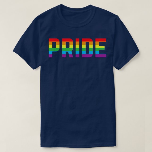 Gay pride HBT-medvetenhet Månad 2019 T Shirt (Design framsida)