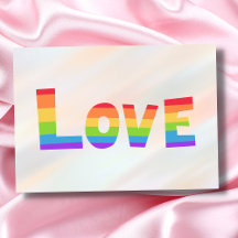 Gay pride HBT-regnbåge flagga Kärlek är Kärlek HBT