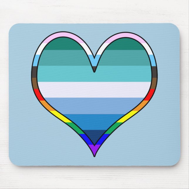 Gay pride Heart Musmatta (Framsidan)