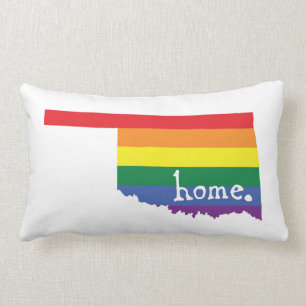 Gay pride hem  Oklahoma Lumbarkudde
