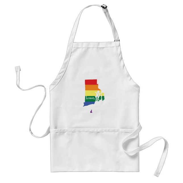 Gay pride Home | RHODE ISLAND Förkläde (Framsidan)