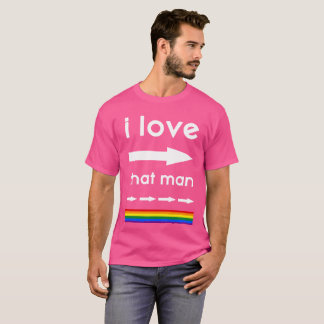 Gay pride I Kärlek Den där Högerna T-shirt