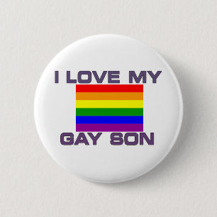 Gay pride I Kärlek Min Gay Son Knapp