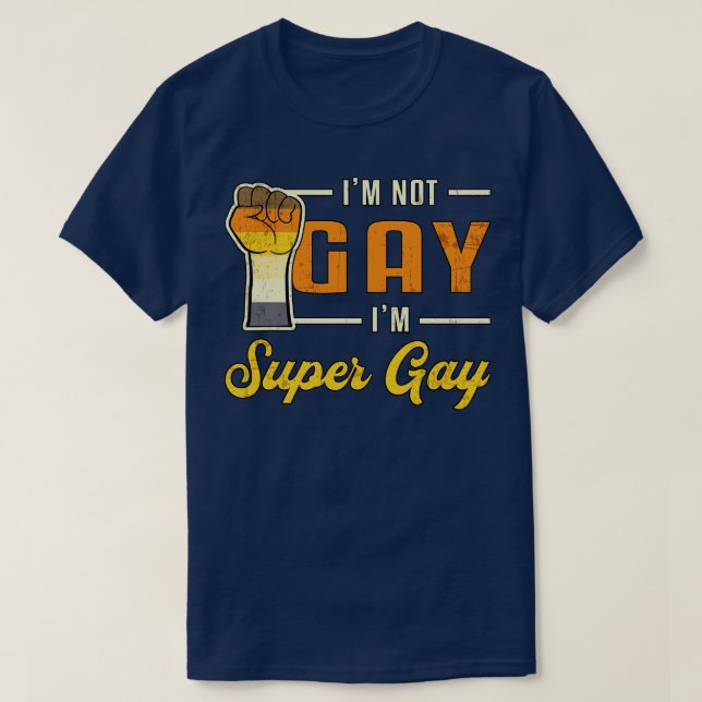 Gay pride Im inte Gay Im Toppen Lgbt Kärlek Funny T Shirt (Design framsida)