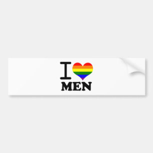 Gay pride - jag älskar min kompis bildekal