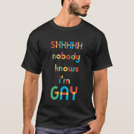 Gay pride, jag är gay manar t shirt