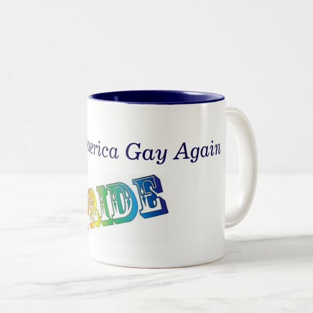 GAY PRIDE kaffe mugg (Framsida höger)