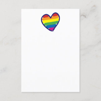 Gay pride Kärlek Heart Inbjudningar