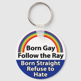 GAY PRIDE KEYCHAIN 4 NYCKELRING
