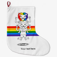 Gay pride Lejon Funny Tecknad
