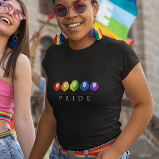 Gay pride - Lejon - HBT-t Rainbow T-Shirt
