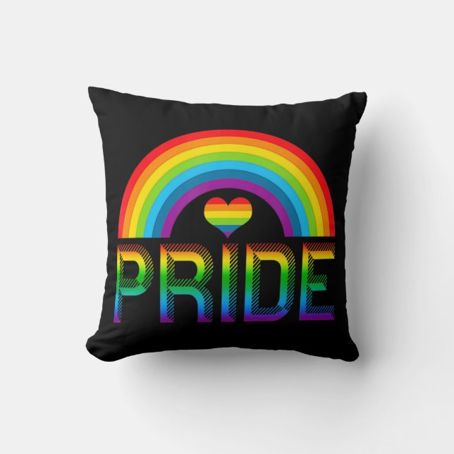 Gay Pride  LGBT Awareness Month 2022  Kudde (Framsida)
