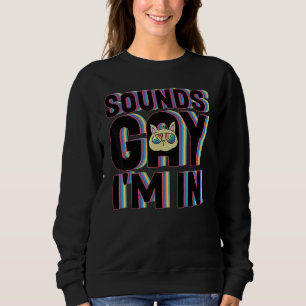 Gay pride Lgbt Awareness Month Ljud Gay I är T Shirt
