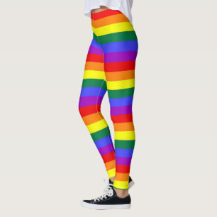 Gay pride LGBT Colorful Rainbow Mönster Leggings