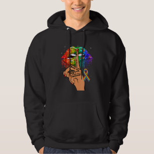 Gay pride Lgbt Domar inte Lgbt Dripping Rainbow L Hoodie