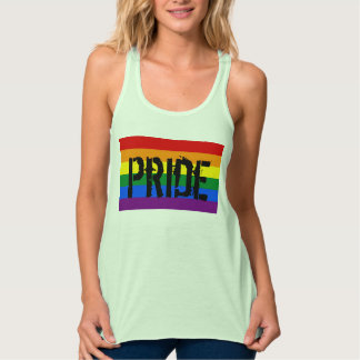 Gay pride linne med racerback