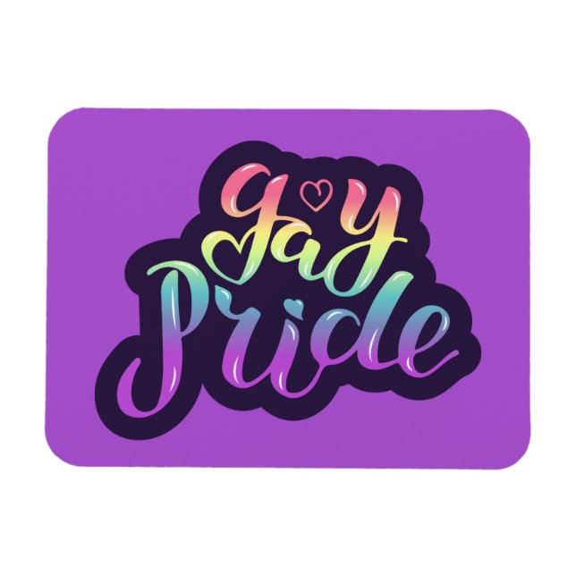 Gay pride magnet (Horisontell)