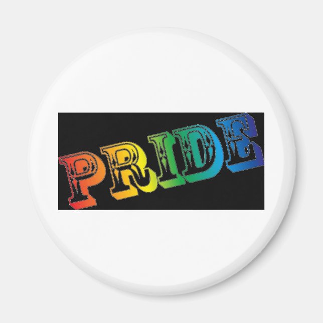 Gay pride magnet (Framsidan)