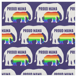 gay pride Mamma Proud Mamma Elephant Rainbow LGBTQ Tyg
