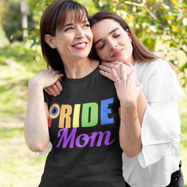 Gay pride Mamma T Shirt (Skapare uppladdad)