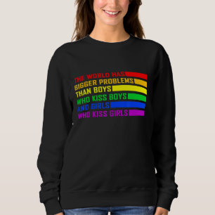 Gay Pride Månad Lgbt Världen Har Större Problem T Shirt