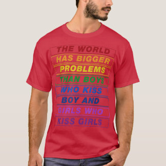 Gay pride-månaden har världen större problem t shirt