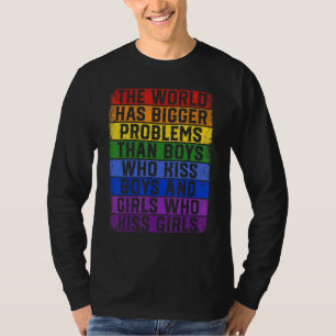Gay pride-månaden har världen större problem t shirt
