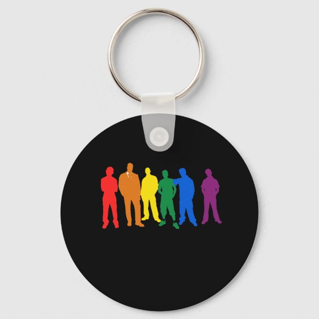 GAY PRIDE MANAR NYCKELRING (Framsida)